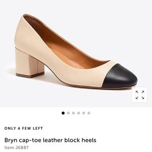 J Crew Factory block heel sz 7.5